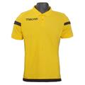 Macron Travel Polo Piquet YEL/BLK S Poloskjorte