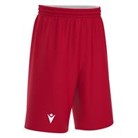 X500 Basket Shorts RED/WHT M Vendbar teknisk basketshorts - Unisex