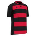 Alabaster shirt BLK/RED 5XL Teknisk kamp og treningsdrakt - Unisex