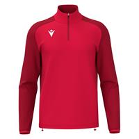 Isen Training 1/4 Zip Top RED L Teknisk treningsgenser - Unisex