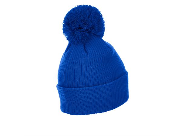 Snow PomPom Beanie ROY SR Klassisk lue med stor dusk 