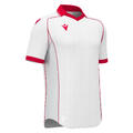Warden Eco Match Day Shirt WHT/RED 3XL